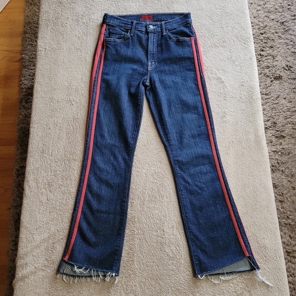 Mother Insider Crop Step Fray jeans size 25 - Picture 5 of 14